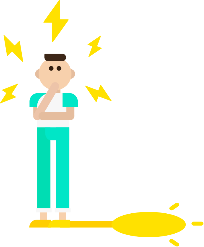 An Idea Sparks Clipart (714x866), Png Download