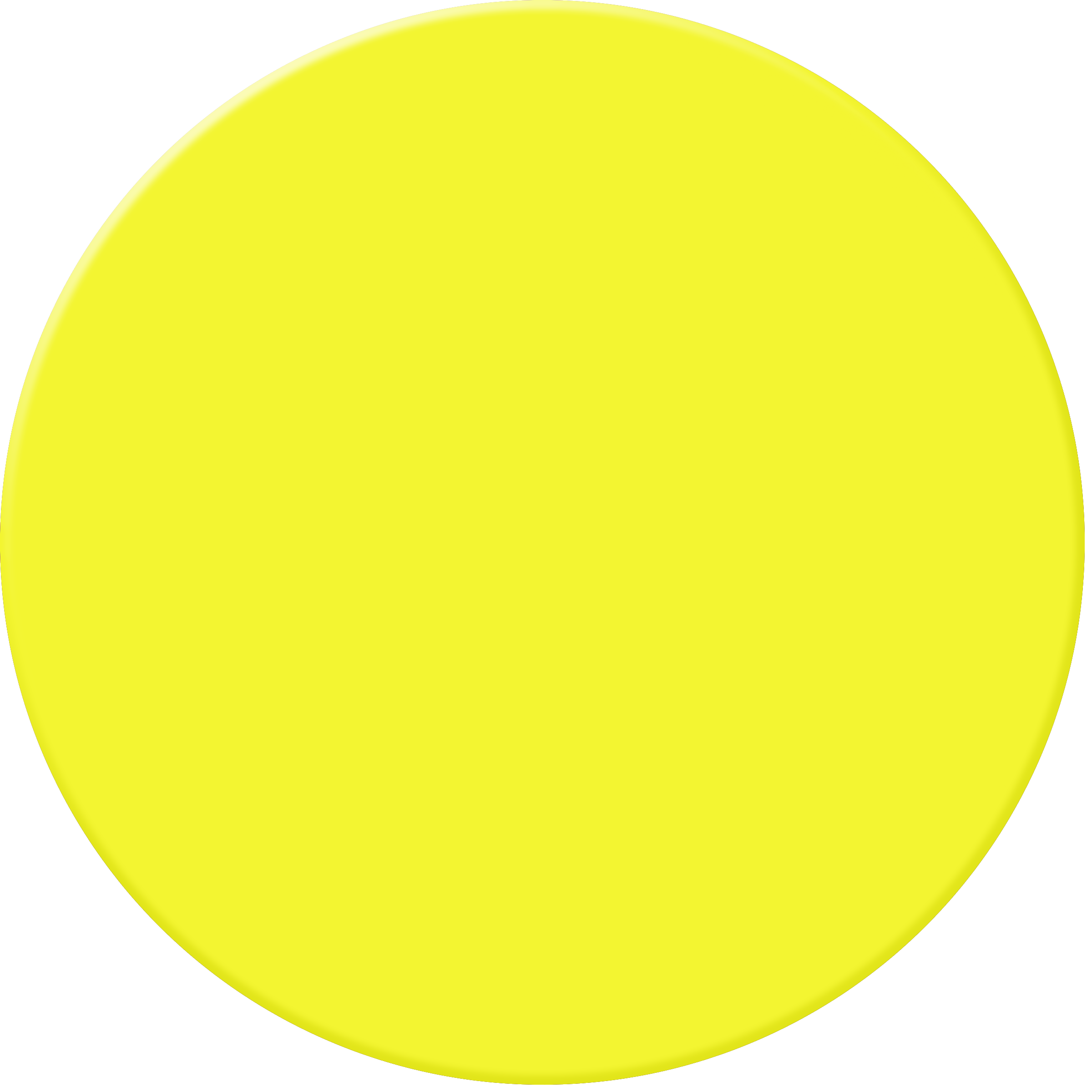 Yellow Ball Clipart (2400x2400), Png Download