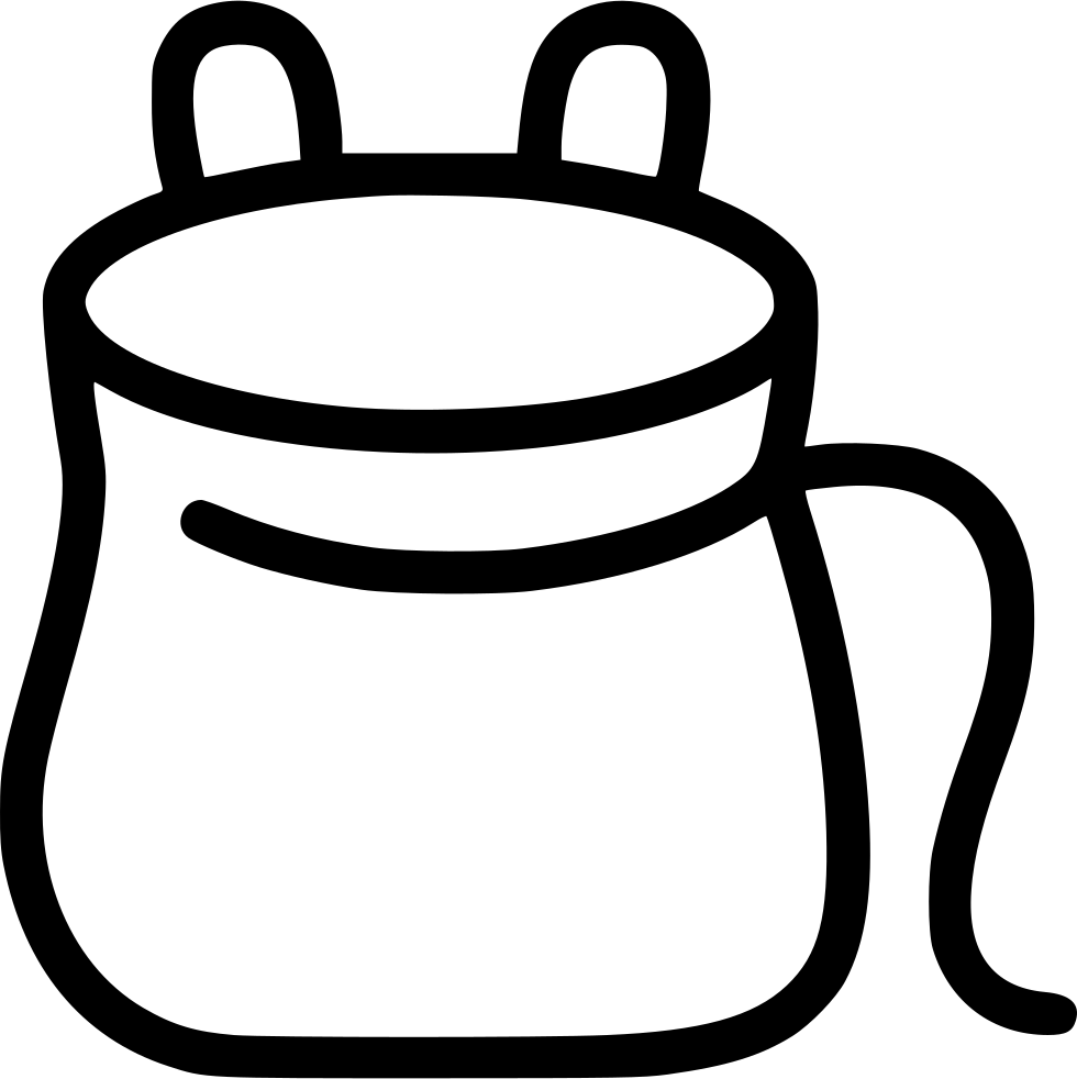 Chalk Bag Comments Clipart (980x982), Png Download