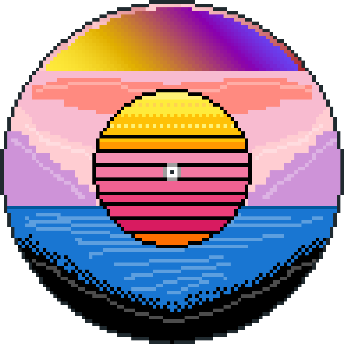 Vaporwave Vinyl Clipart (1200x1200), Png Download