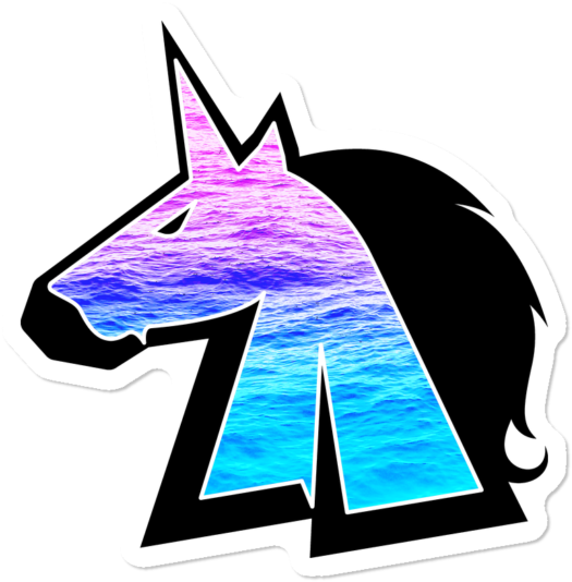Logo Wave Sticker Clipart (650x650), Png Download