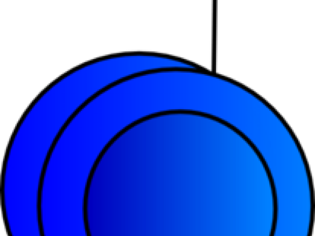Yoyo Clipart Blue - Png Download (640x480), Png Download