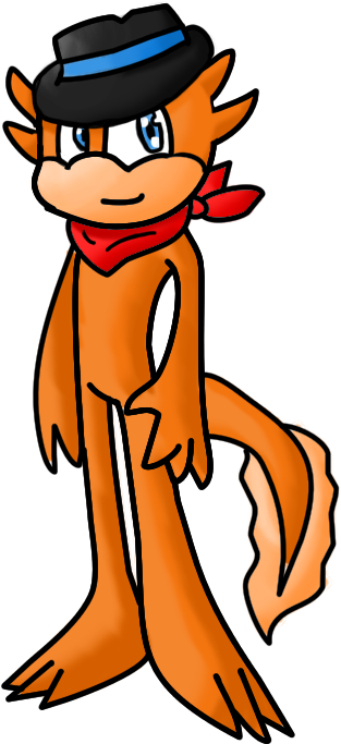 Prince The Axolotl Clipart (400x800), Png Download