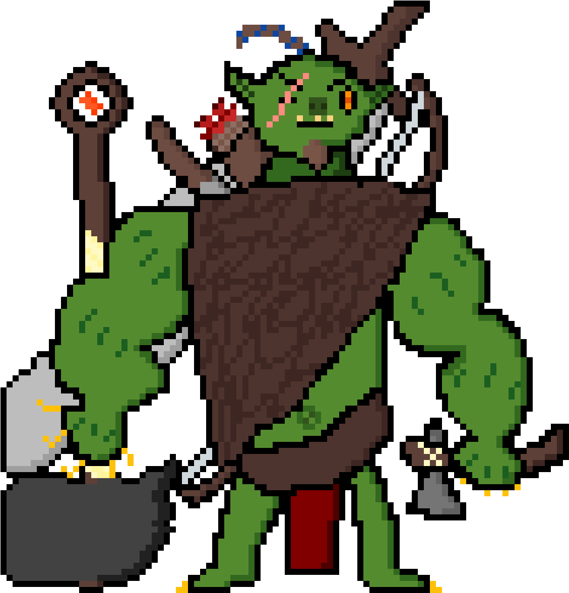 Orc Clipart (1200x1200), Png Download