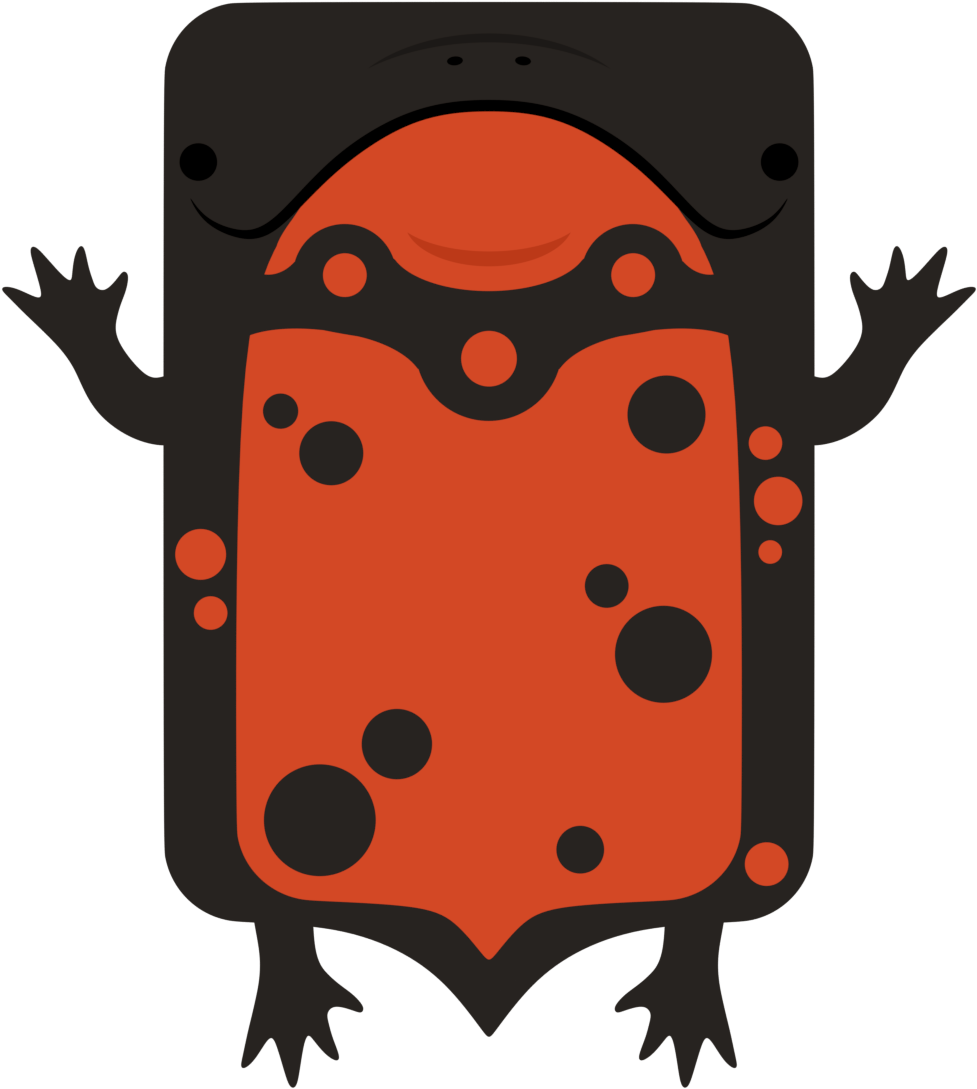 [axolotl] Newt Clipart (1000x1103), Png Download