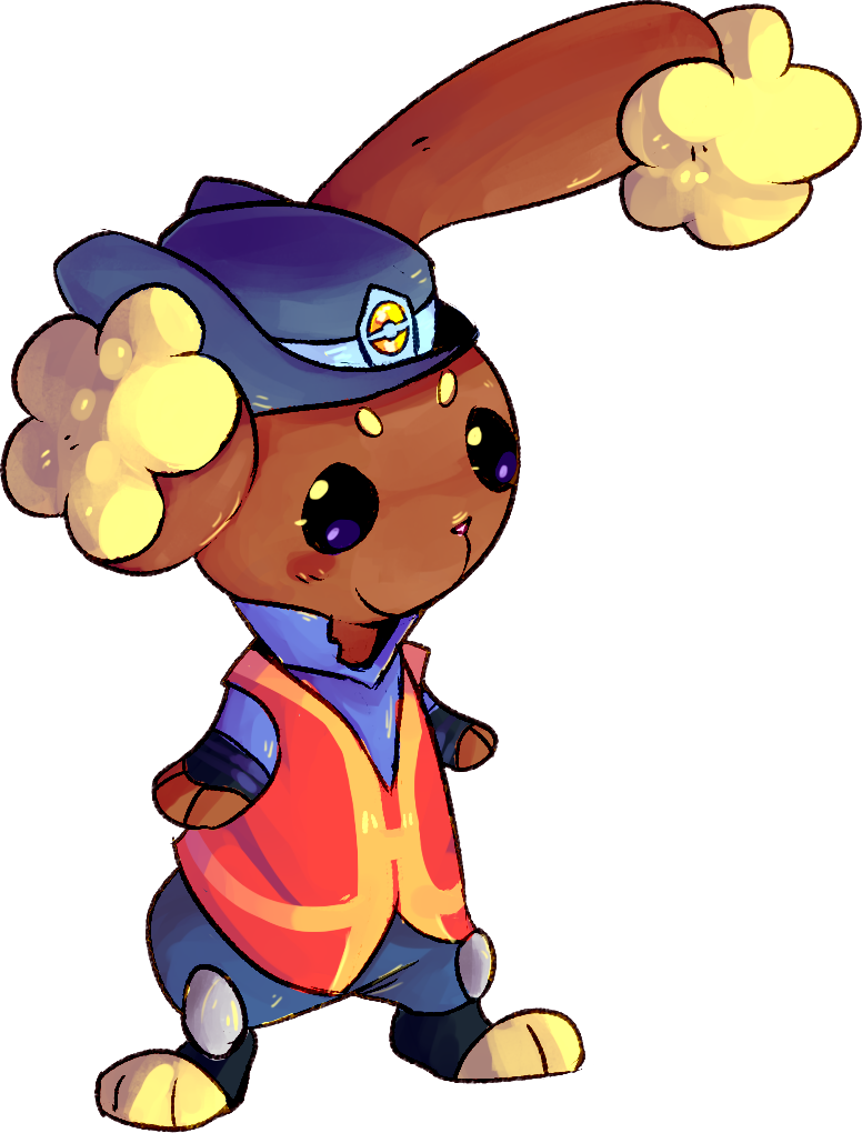 Bunbuncop By Spanish Clipart (776x1020), Png Download