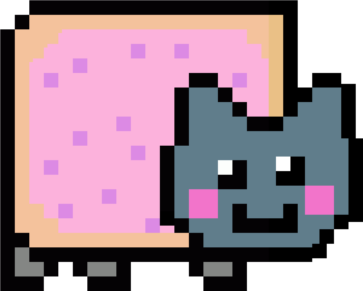 Poptart Kitty Clipart (1200x1200), Png Download