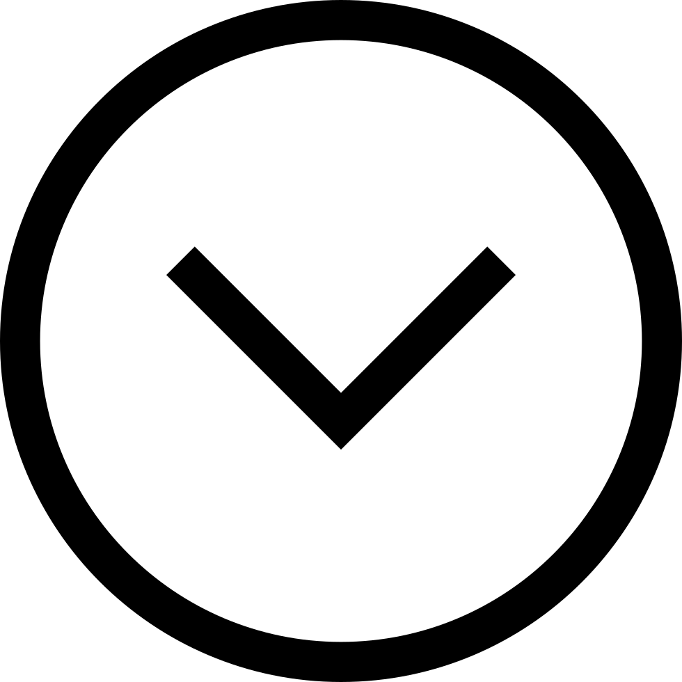 Down Png Icon Free Clipart (980x980), Png Download