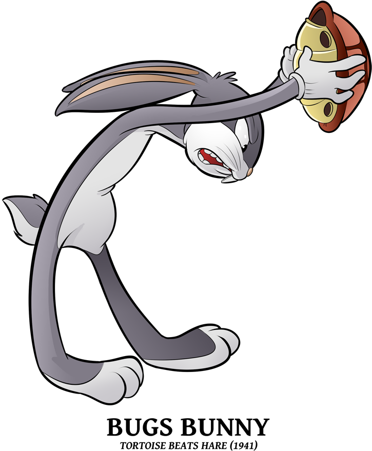 Bugs Bunny By Boscoloandrea Clipart (739x900), Png Download