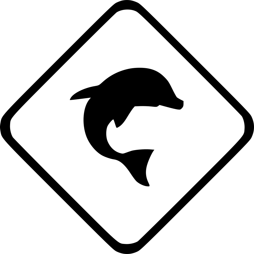 Dolphin Sea Ocean Comments Clipart (980x980), Png Download