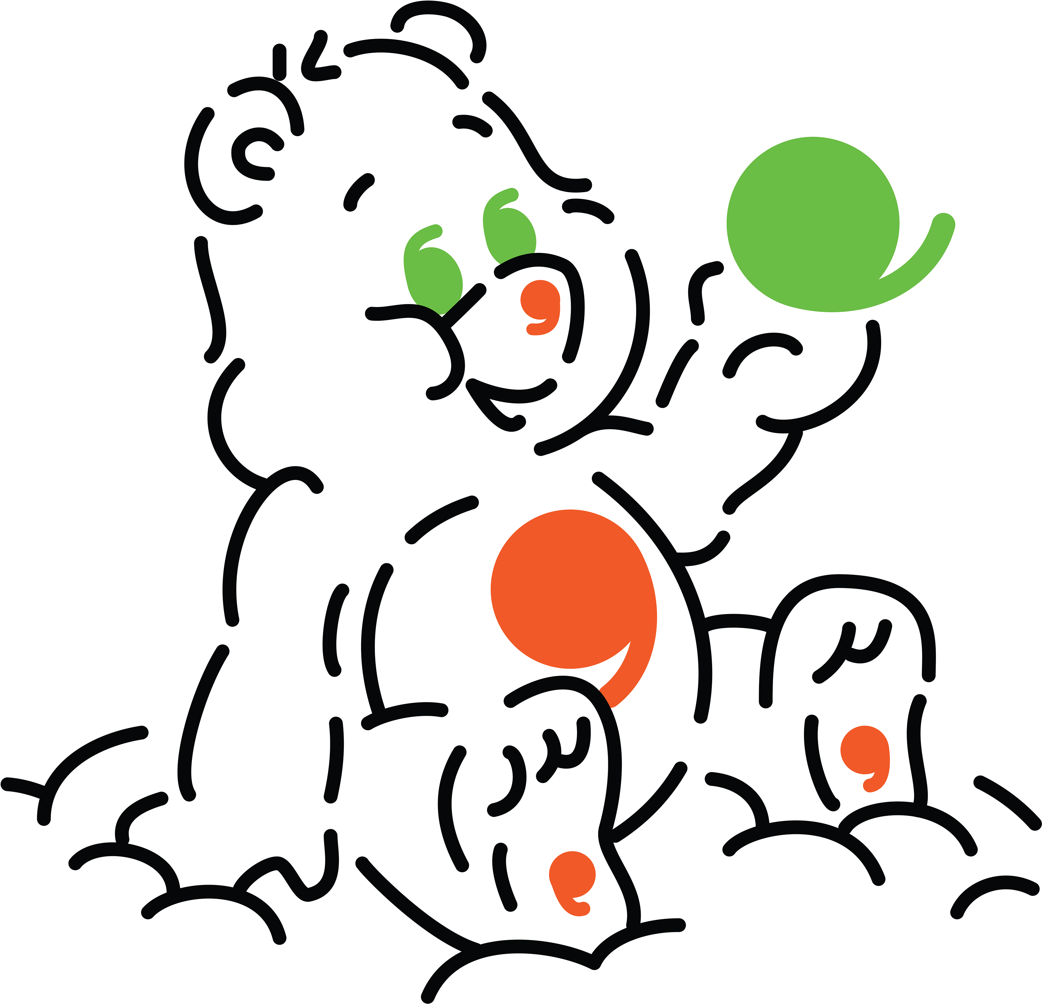 The Commas Are Always Greener Clipart (3840x3840), Png Download