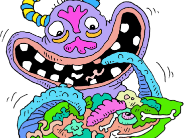Monster Clipart Food - Png Download (640x480), Png Download
