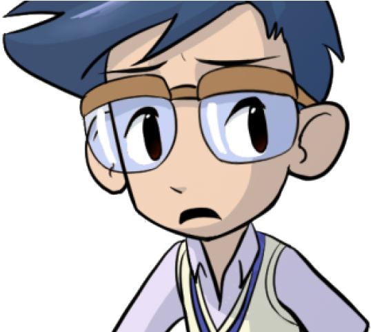 Anime Boy Clipart Nerdy - Png Download (640x480), Png Download