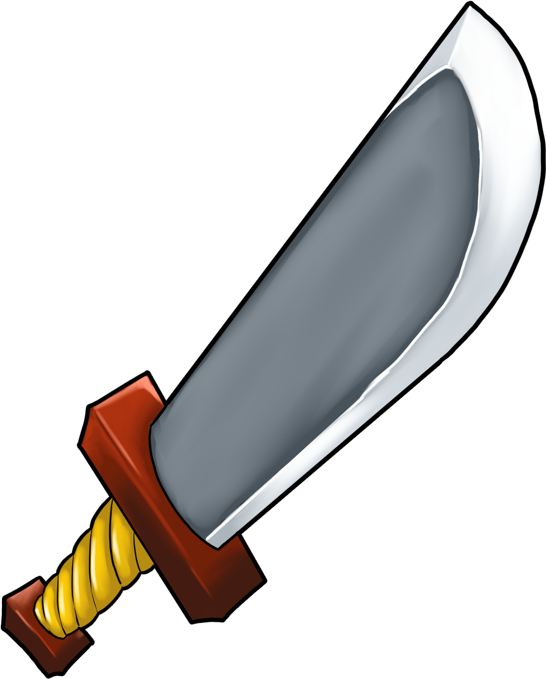 Weapons Clipart (1167x1407), Png Download