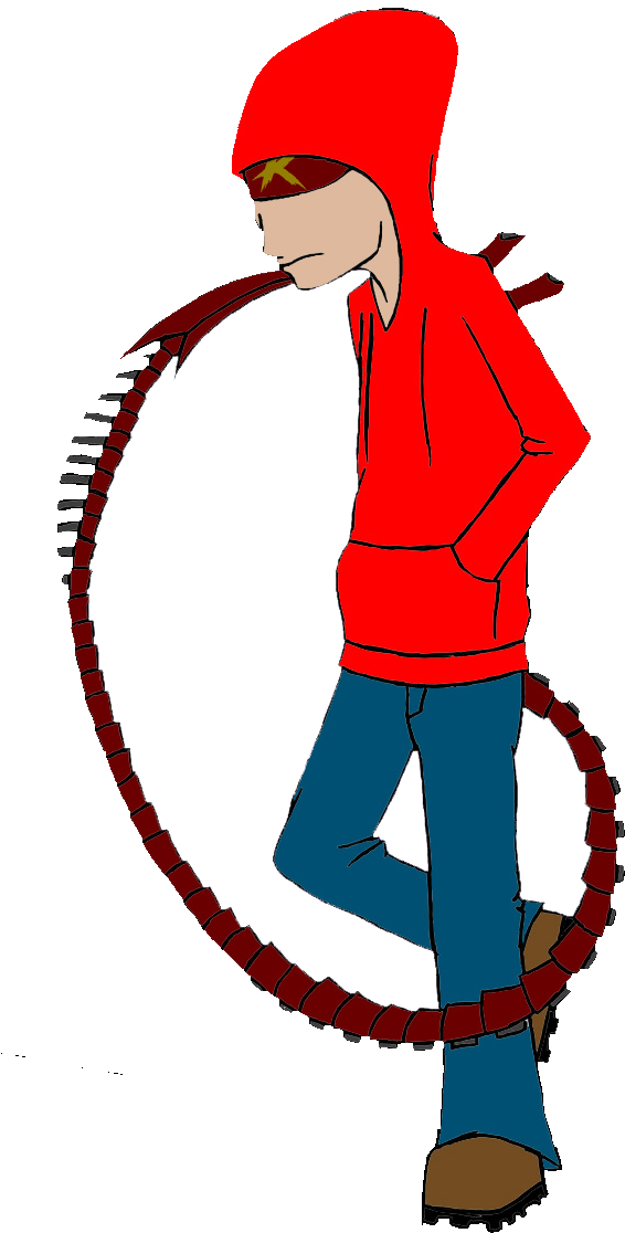 R3tard Xeno Guy Clipart (660x1208), Png Download