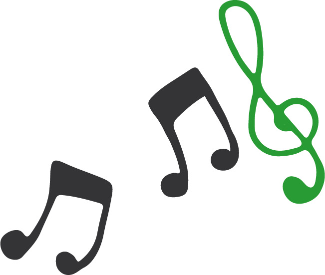 Irish Music Notes Clipart (651x551), Png Download