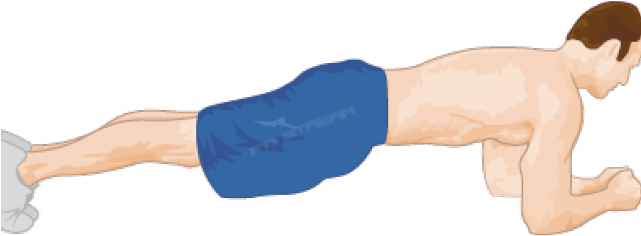 Fitness Clipart Plank - Png Download (640x480), Png Download