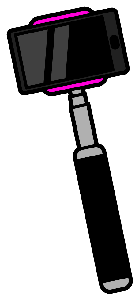 Selfie Stick Clipart (1200x1200), Png Download