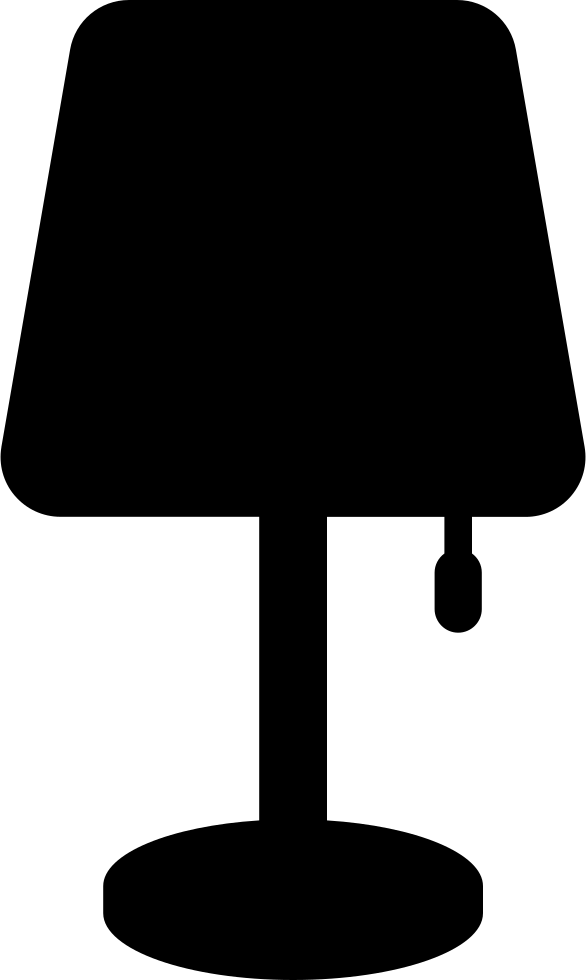 Desk Lamp Comments Clipart (586x980), Png Download