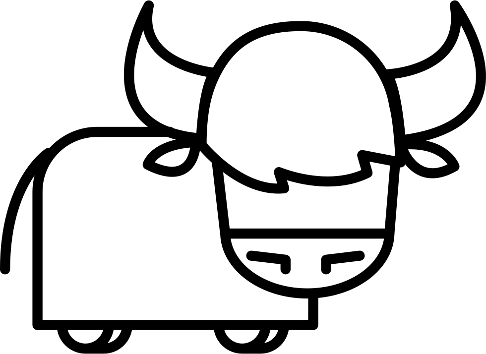 Bull Cartoon Variant Comments Clipart (980x714), Png Download