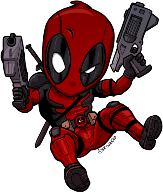 #deadpool #fan #art Clipart (542x637), Png Download