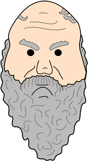 Socrates Messages Sticker-2 Clipart (618x618), Png Download