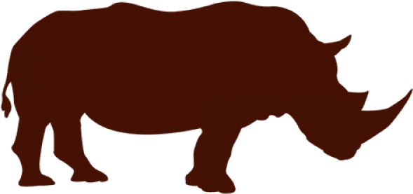 Rhinoceros Clipart Svg - Png Download (640x480), Png Download