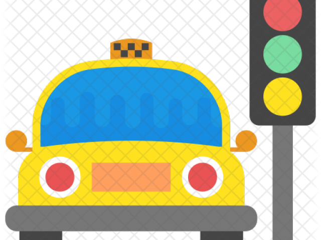 Taxi Clipart Taxi Stand - Png Download (640x480), Png Download