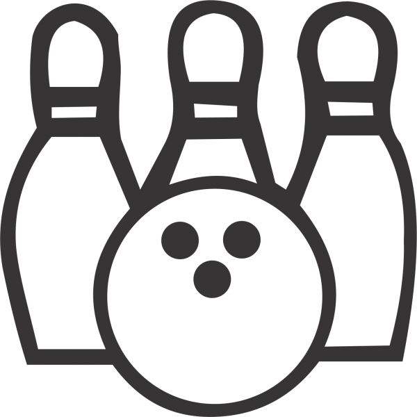 Bowling Clipart (600x600), Png Download