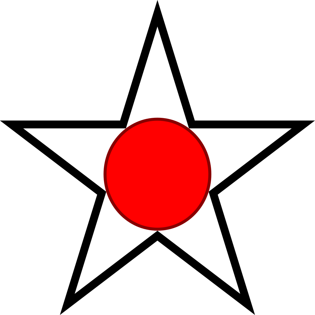 File Emblem Of Asahikawa Hokkaido Svg Wikipedia Stare Clipart (1024x1024), Png Download