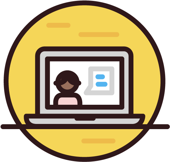 Online Therapist Social Anxiety Clipart (600x600), Png Download