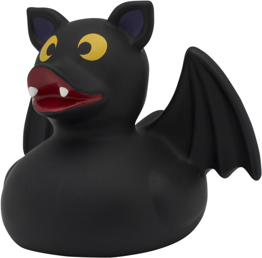 Bat Rubber Duck By Lilalu Clipart (1024x1024), Png Download