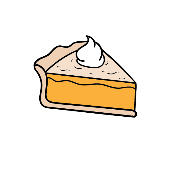 Too Much Pie Clipart (600x635), Png Download