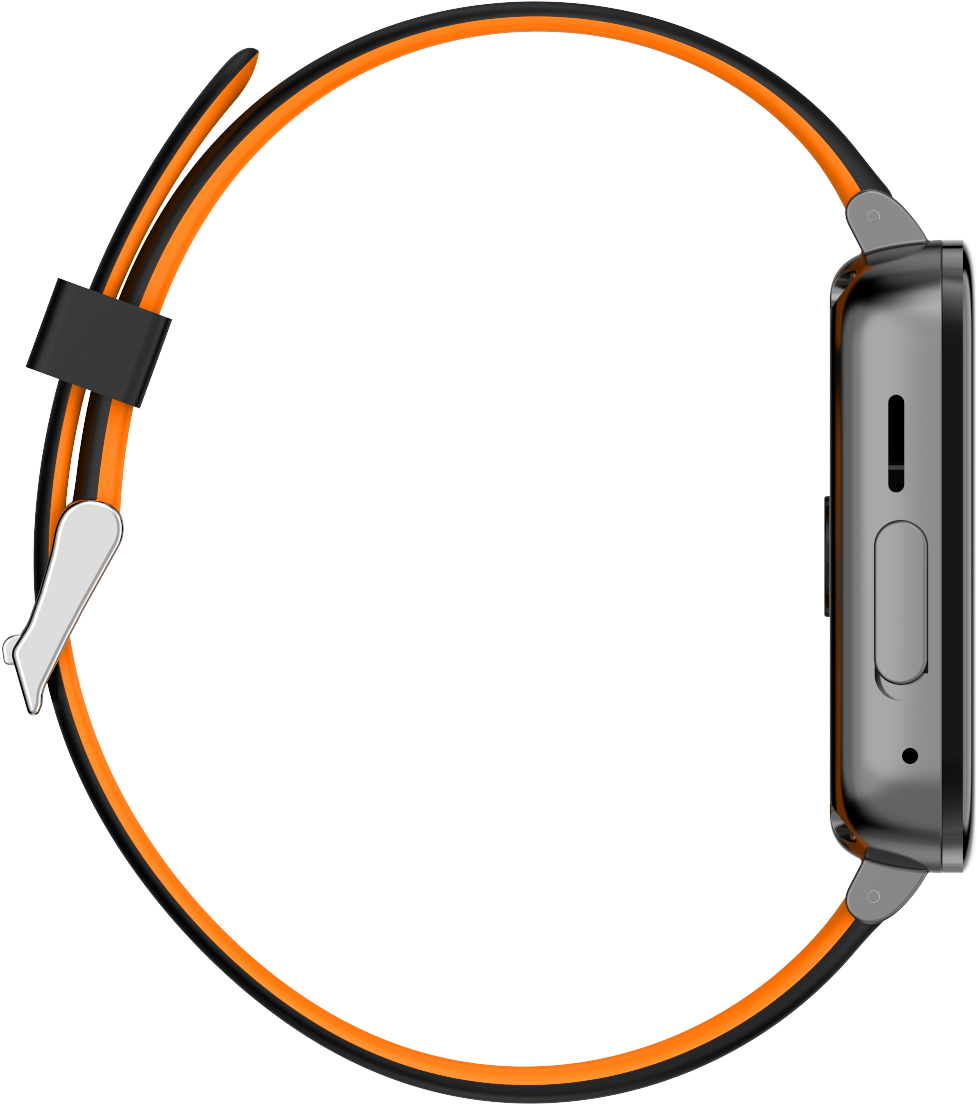 Smart Wrist Band Watch Sports Fitness Tracker Pedometer Clipart (1685x1893), Png Download