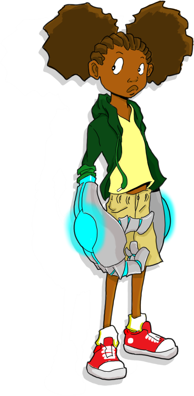 Z Featured On World Of Black Heroes Clipart (1000x1678), Png Download