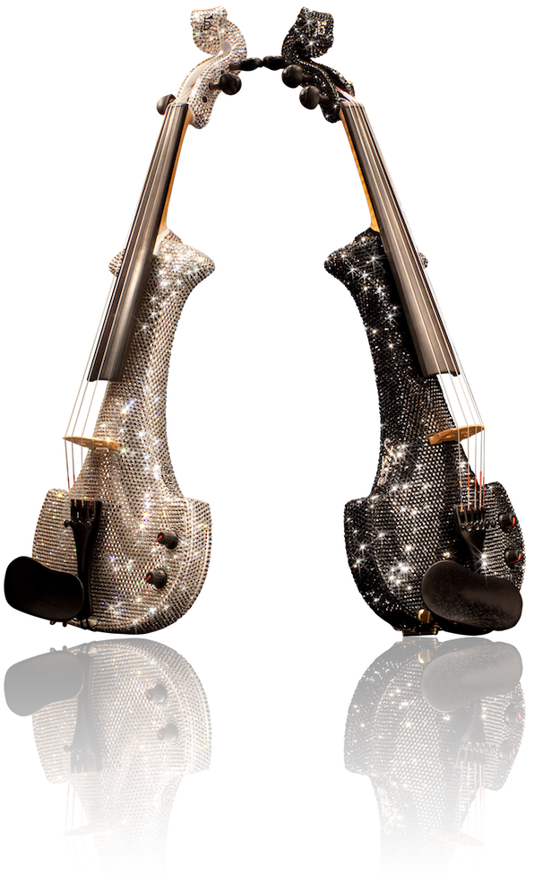 The Incredible Fuse Signature Swarovski Bridge Violins Clipart (749x1123), Png Download