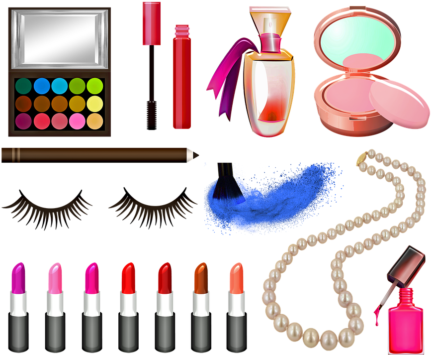 The Makeup Mashup Clipart (871x720), Png Download