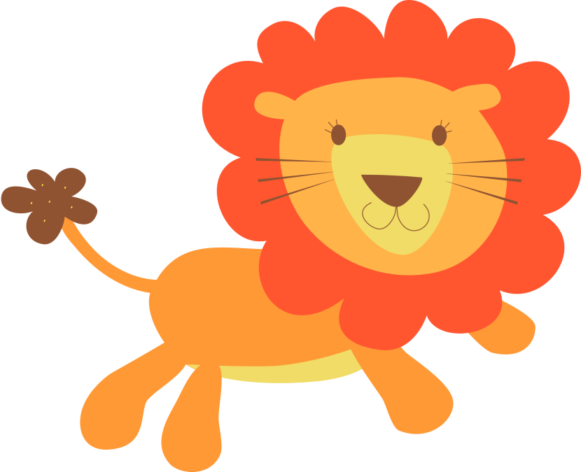 Clipart Of Lion And Absorption - Png Download (830x675), Png Download