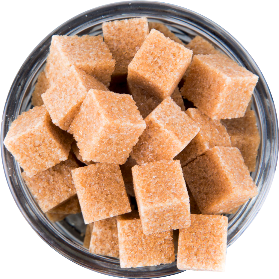 Brown Cane Sugar Cubes Png Image Clipart (1125x1125), Png Download