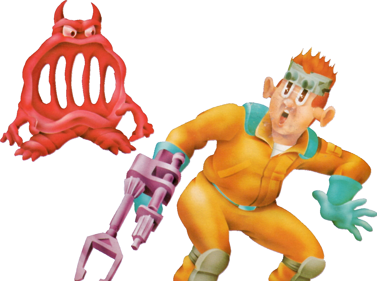 This Is One Of The Few Real Ghostbusters Figures To Clipart (1541x1338), Png Download