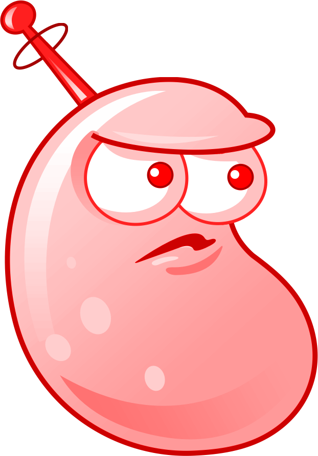 Hd Red Bean Clipart (622x893), Png Download