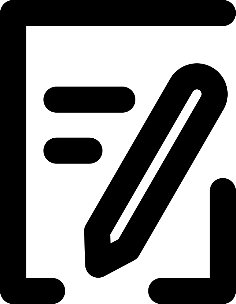 Writing On Paper Comments Clipart (760x980), Png Download