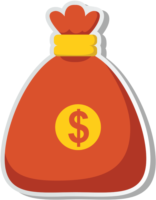 Currency Money Payment Bag Free Transparent Image Hq Clipart (768x768), Png Download