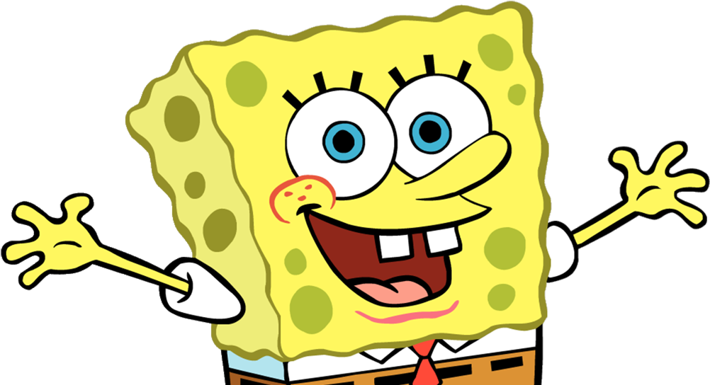 Spongebob Squarepants Clipart (1037x543), Png Download