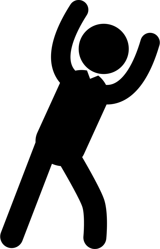 Man Practicing Sportive Exercises Comments Clipart (632x980), Png Download