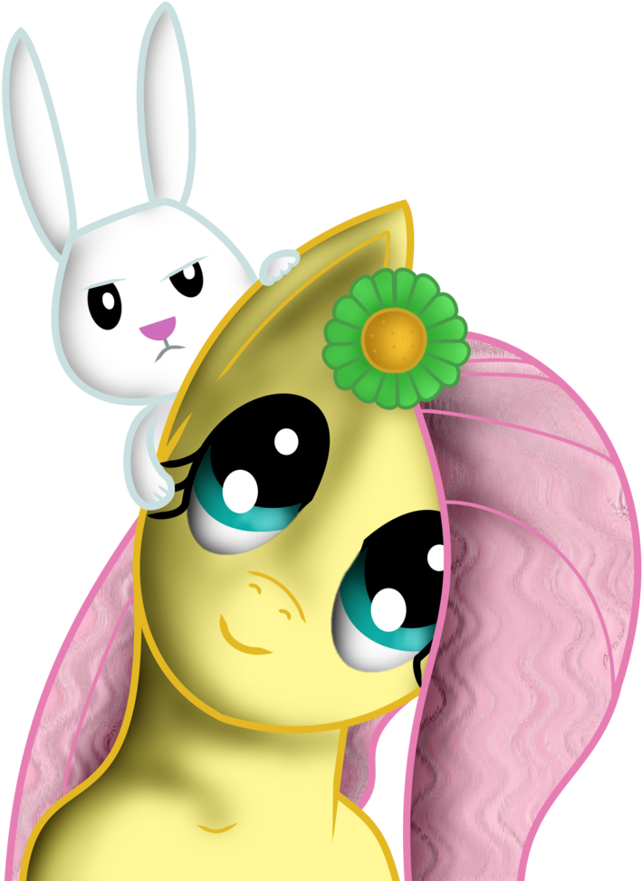 Angel Bunny, Artist Clipart (891x1024), Png Download