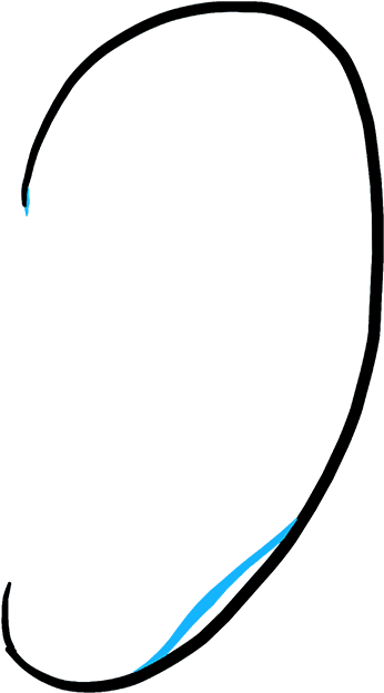 How To Draw Ear Clipart (680x678), Png Download