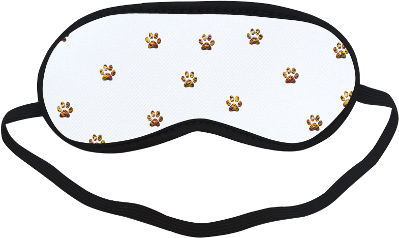 Tiger Paw Sleeping Mask Clipart (1000x1000), Png Download