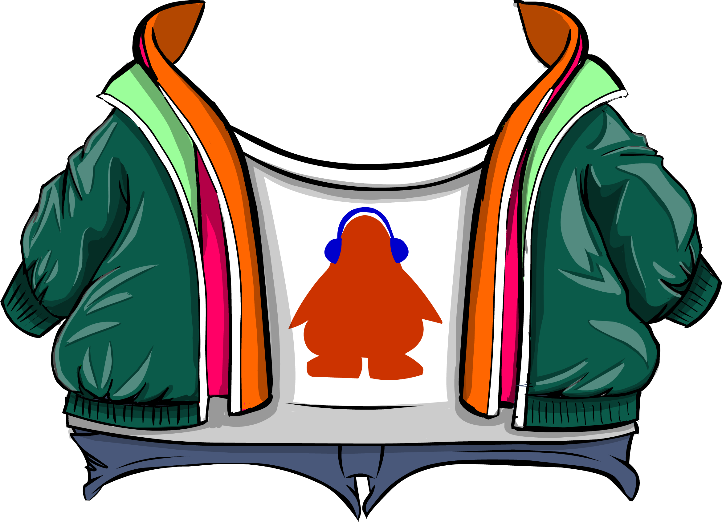 Franky Jacket And Jeans Clipart (864x636), Png Download