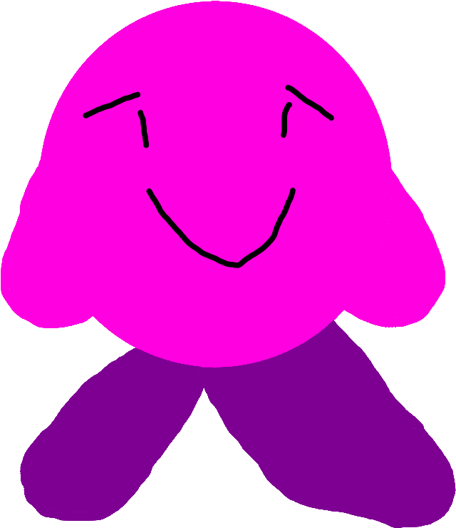 Patrick Star Kirby Edition Clipart (640x740), Png Download